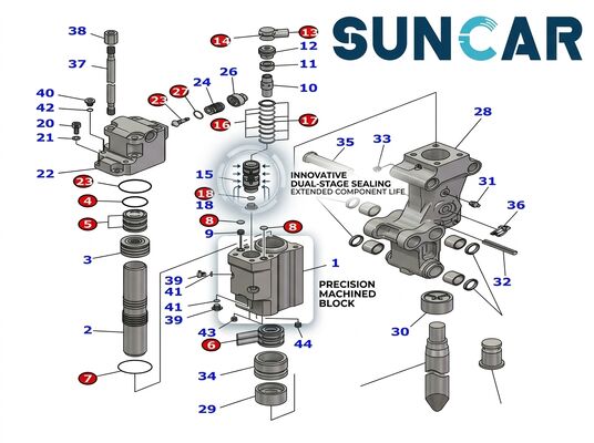 ซื้อ 193-7852KT 276-3879KT ชุดประทับกระบอกแขนสําหรับ C.A.T E303 การผลิตออนไลน์