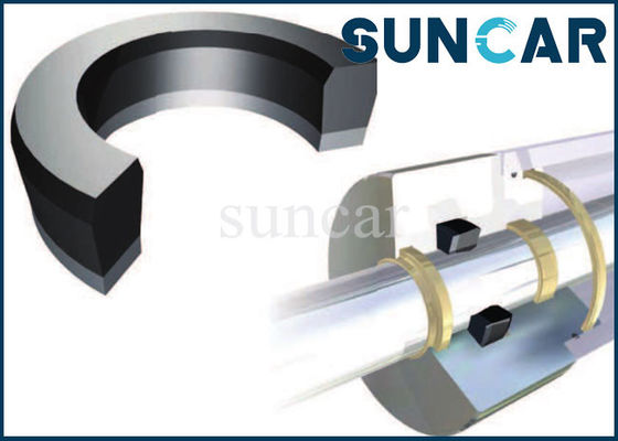 ซื้อ TSE/AI Fabric Type Oil Seal ขนาดมาตรฐาน NBR Material Hydraulic Piston Rod Seal online manufacture