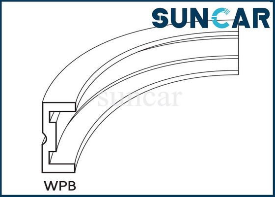ซื้อ แหวนคู่มือลูกสูบซีลน้ำมันไฮดรอลิก WPB คุณภาพสูงและมีชื่อเสียง online manufacture