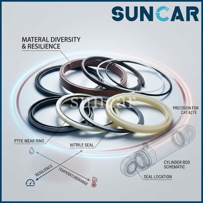 186-4356 243-0381 Cylinder Seal Kit For C.A.T. 627E