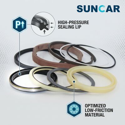 121-1597 Cylinder Seal Kit For CAT E365B E365B II E365C E385C E385C FS 5080 5090B